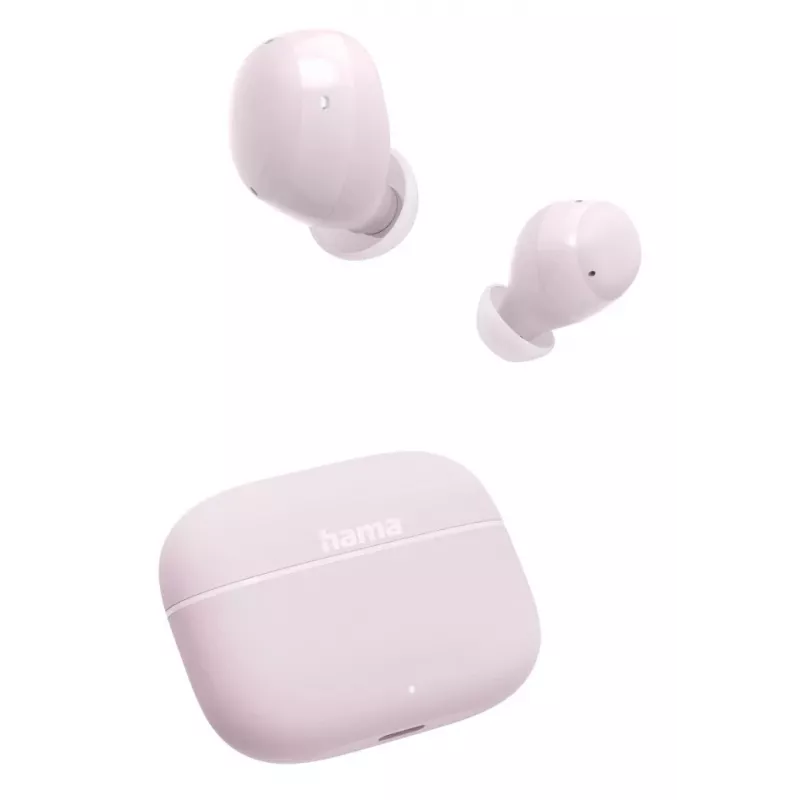 Hama Freedom Buddy II Ausinės Tikras Belaidis Stereo (TWS) Į ausį Skambučiams/Muzikai Bluetooth Rožinės