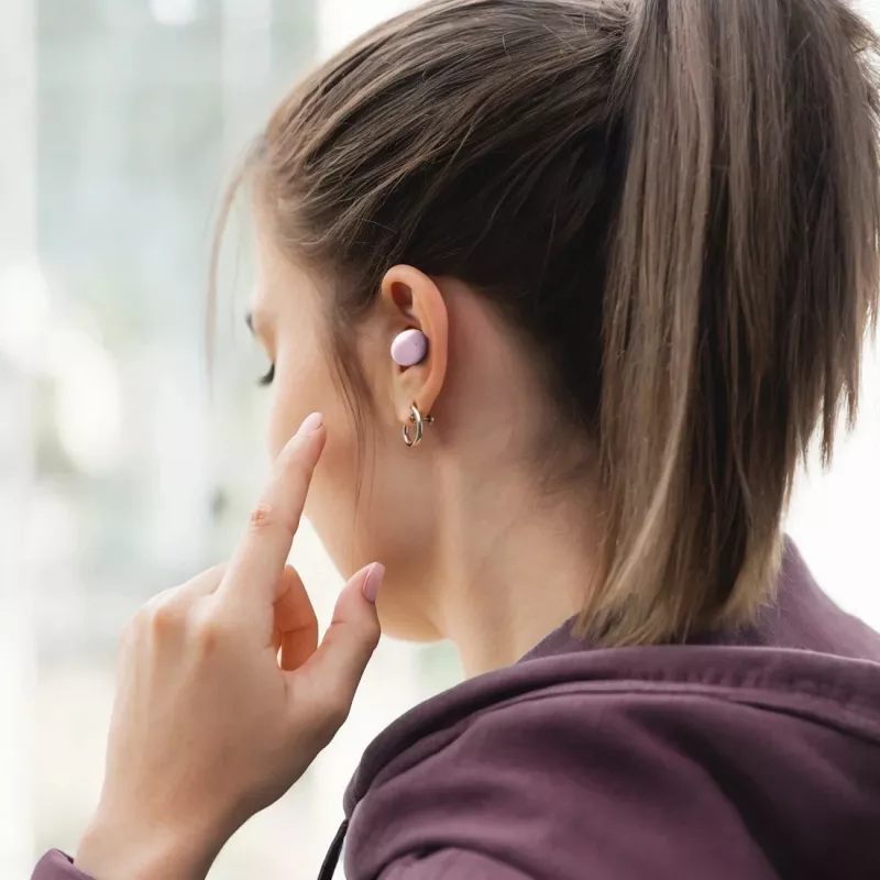 Hama Freedom Buddy II Ausinės Tikras Belaidis Stereo (TWS) Į ausį Skambučiams/Muzikai Bluetooth Rožinės