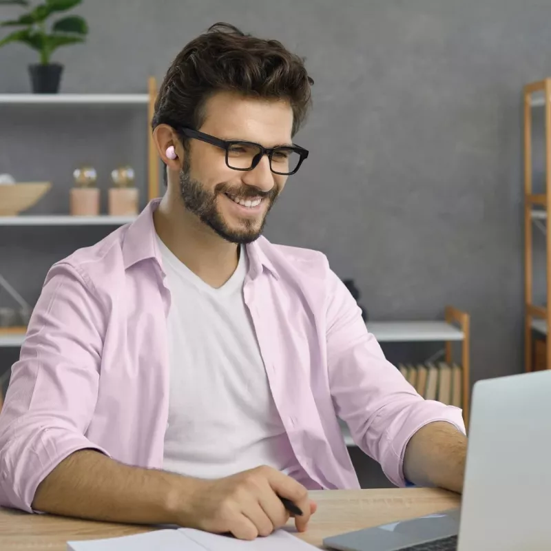 Hama Freedom Buddy II Ausinės Tikras Belaidis Stereo (TWS) Į ausį Skambučiams/Muzikai Bluetooth Rožinės