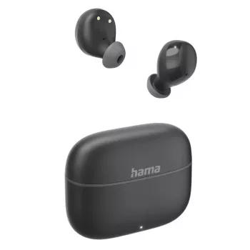 Ausinės Hama Freedom Buddy II True Wireless Stereo (TWS) Į ausį Skambučiams/Muzikai Bluetooth Juodos