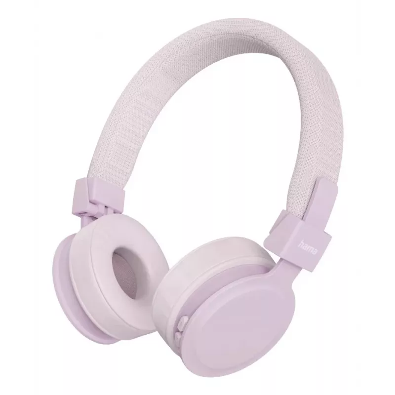 Hama Freedom Lit III belaidės ausinės, ant ausų, USB Type-C, Bluetooth, rožinės