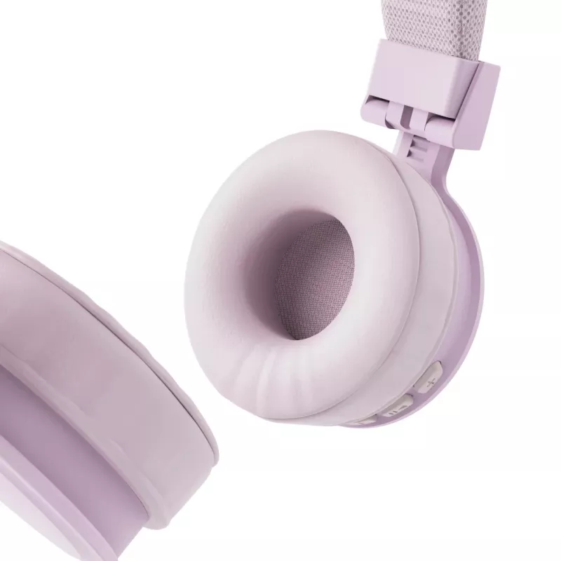 Hama Freedom Lit III belaidės ausinės, ant ausų, USB Type-C, Bluetooth, rožinės