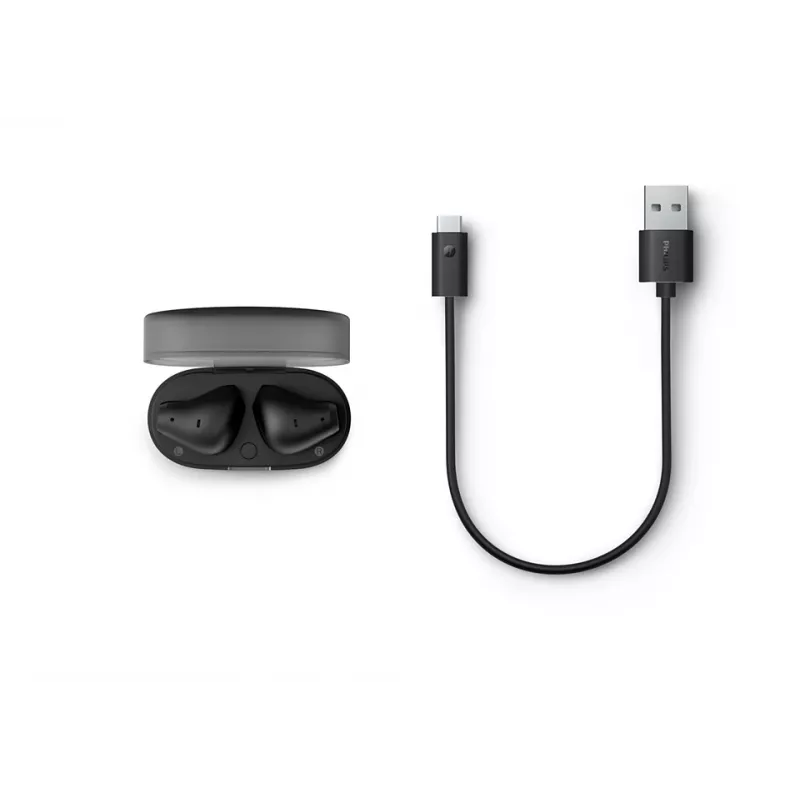Philips TAT2139BK/00 belaidės ausinės į ausis Skambučiai/Muzika Bluetooth Juodos