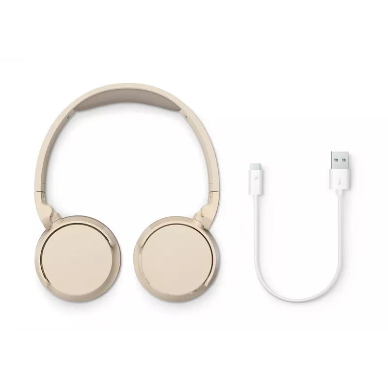 Philips TAH3209BG/00 belaidės ausinės ant galvos, skambučiai/muzika, Bluetooth, smėlio spalvos