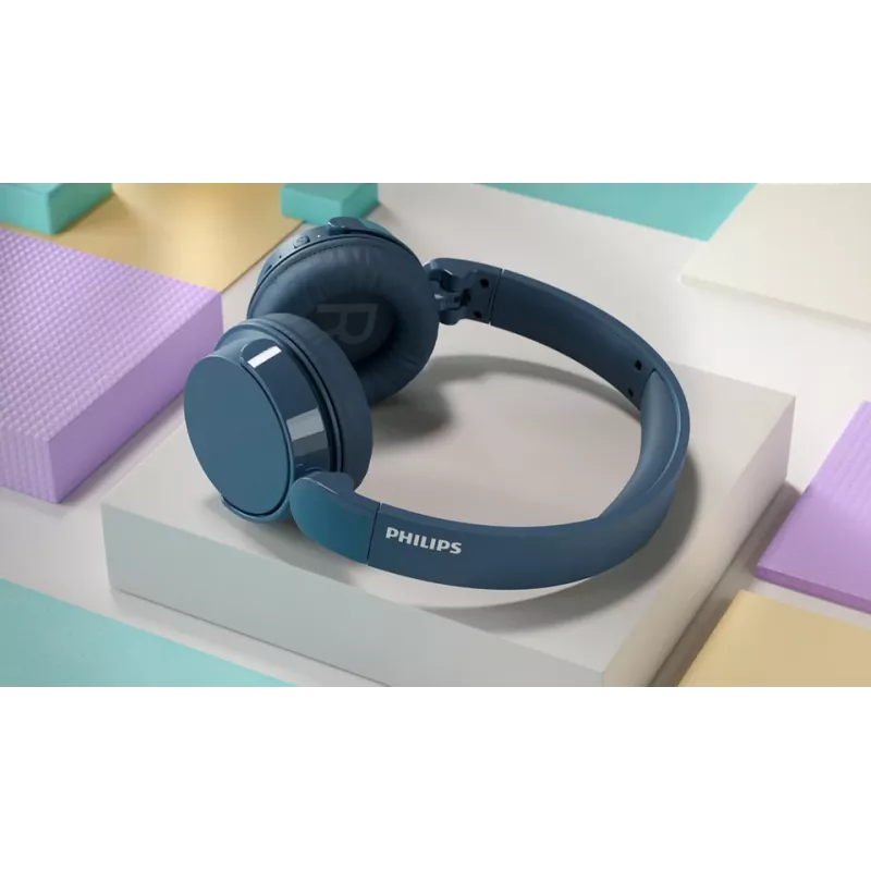 Philips 4000 serijos TAH4209BL/00 belaidės ausinės ant ausų, mėlynos
