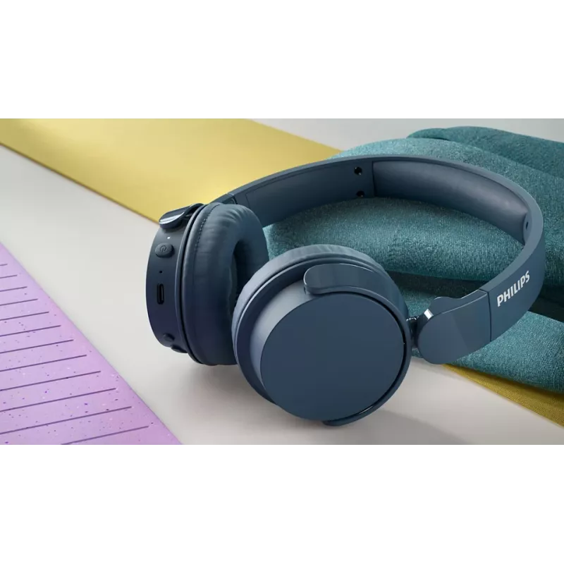 Philips 4000 serijos TAH4209BL/00 belaidės ausinės ant ausų, mėlynos
