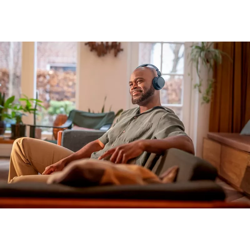 Philips 4000 serijos TAH4209BL/00 belaidės ausinės ant ausų, mėlynos
