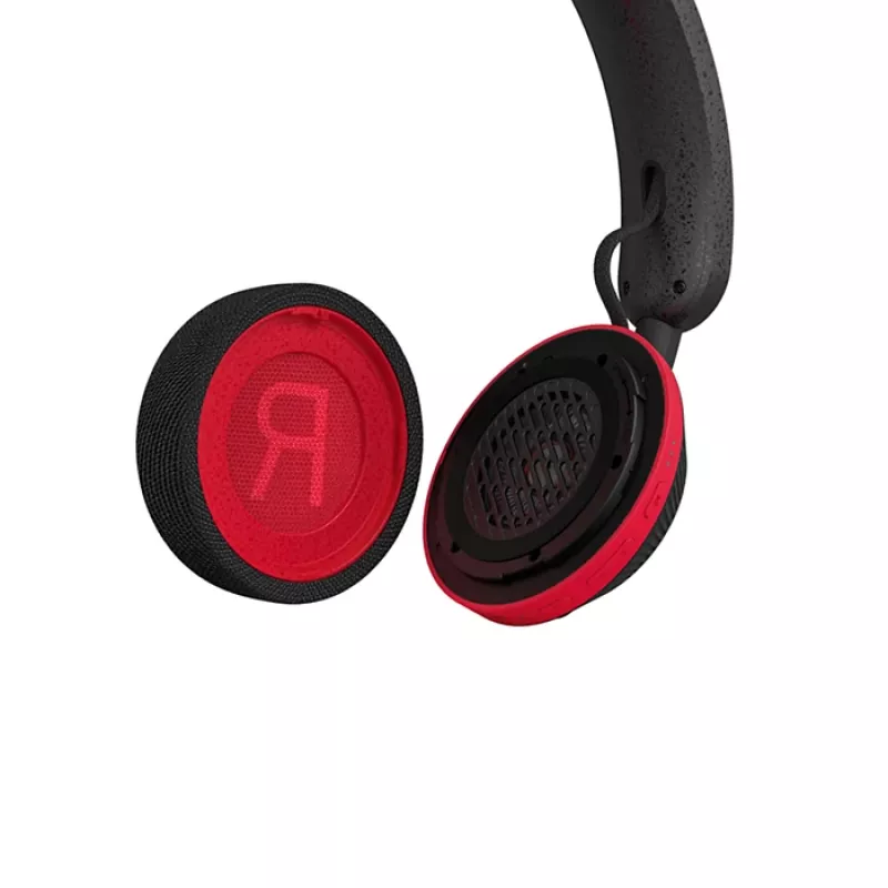 Philips 6000 serijos TAA6219BK/00 ausinės Belaidės Antgalvinės Muzika Bluetooth Juoda, Raudona