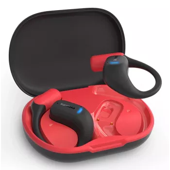 Philips 6000 serijos TAA6709BK/00 ausinės / laisvų rankų įranga True Wireless Stereo (TWS) Ausų kabliukai Sportinės Bluetooth Juoda, Raudona