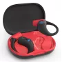 Philips 6000 serijos TAA6709BK/00 ausinės / laisvų rankų įranga True Wireless Stereo (TWS) Ausų kabliukai Sportinės Bluetooth Juoda, Raudona