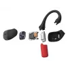 Philips 6000 serijos TAA6709BK/00 ausinės / laisvų rankų įranga True Wireless Stereo (TWS) Ausų kabliukai Sportinės Bluetooth Juoda, Raudona