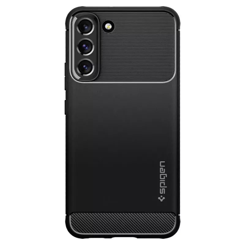 Spigen Rugged Armor dėklas mobiliajam telefonui juodas Galaxy S22 6,1 colio