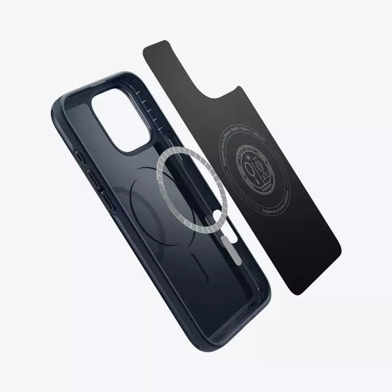 Spigen Thin Fit Mag MagSafe telefono dėklas iPhone 16 Pro Max, Metal Slate