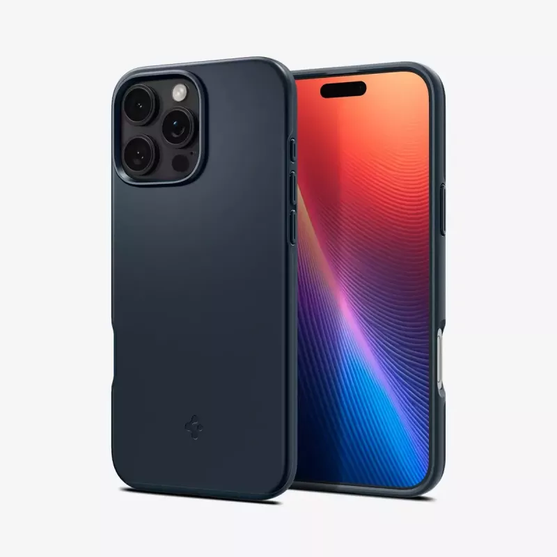 Spigen Thin Fit Mag MagSafe telefono dėklas iPhone 16 Pro Max, Metal Slate