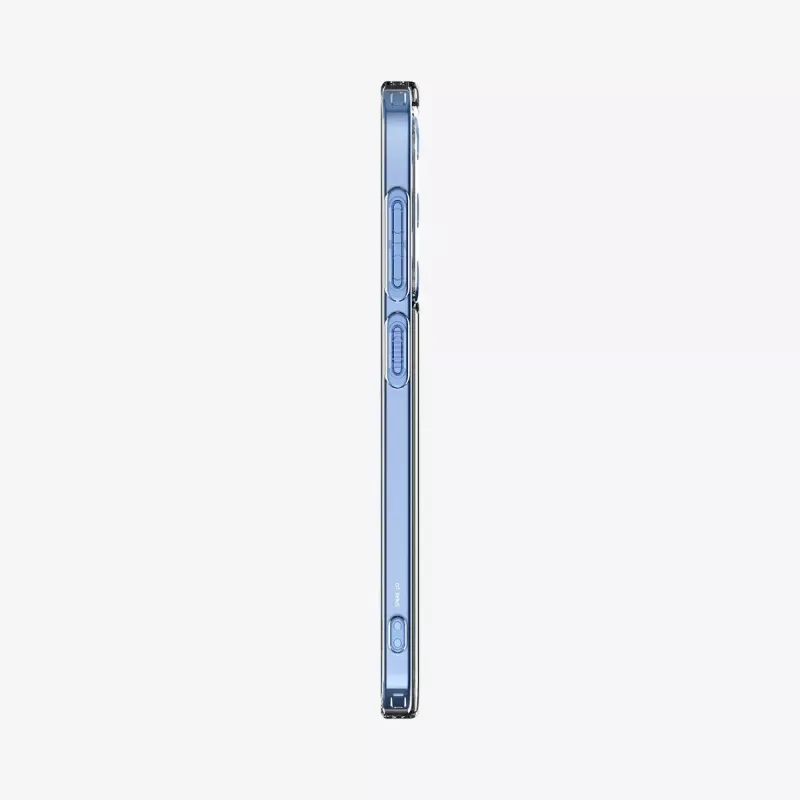 Spigen ACS08995 Liquid Crystal nugarėlės dėklas Galaxy S25, TPU, skaidrus