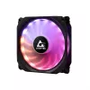Chieftec CF-3012-RGB aušinimo sistemos komplektas, kompiuterio korpuso ventiliatorius 12 cm, juodas