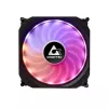 Chieftec CF-3012-RGB aušinimo sistemos komplektas, kompiuterio korpuso ventiliatorius 12 cm, juodas