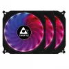 Chieftec CF-3012-RGB aušinimo sistemos komplektas, kompiuterio korpuso ventiliatorius 12 cm, juodas