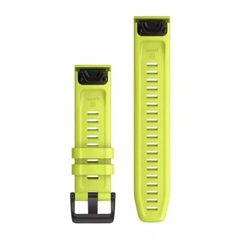 Garmin QuickFit 22 geltonas silikoninis dirželis