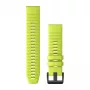 Garmin QuickFit 22 geltonas silikoninis dirželis