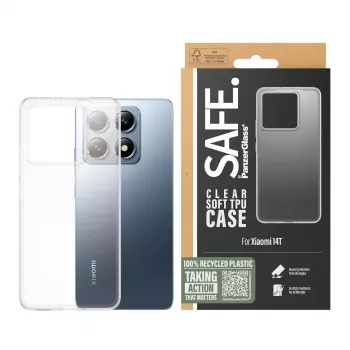 PanzerGlass SAFE. TPU Dėklas Skaidrus Xiaomi 14T