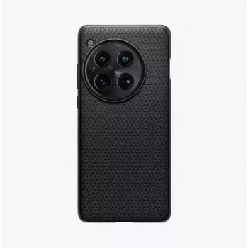 Spigen OnePlus 12 Liquid Air matinė juoda mobiliojo telefono dėklas 17,3 cm