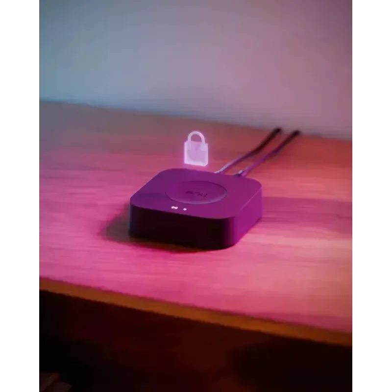 Philips Hue White and colour ambience pradinis rinkinys: 3 GU10 lemputės + reguliatorius + Bridge Pro