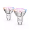 Philips Hue White and colour ambience Essential GU10 prožektorius – 345 lm – 4,7 W – 2 vnt. pakuotė