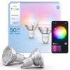 Philips Hue White and colour ambience Essential GU10 prožektorius – 345 lm – 4,7 W – 2 vnt. pakuotė