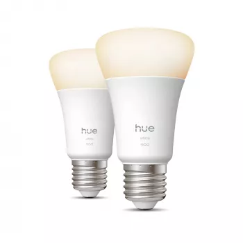 Philips Hue White A60 E27 1100 Bluetooth Zigbee išmanioji lemputė (2 vnt.)