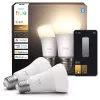 Philips Hue White A60 E27 1100 Bluetooth Zigbee išmanioji lemputė (2 vnt.)
