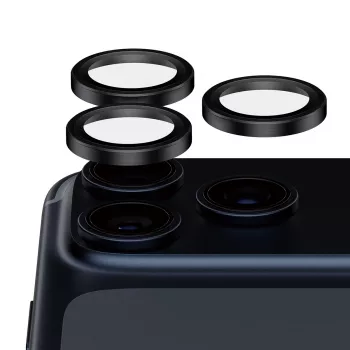 PanzerGlass® Hoops® Ceramic II kameros lęšių apsauga, skirta iPhone 17 Pro | iPhone 17 Pro Max | iPhone 16 Pro | 16 Pro Max
