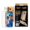Apsauginis dėklas PanzerGlass CARE Feature Kick 3w1, skirtas iPhone 17 Pro, su stikliniu objektyvo dangteliu