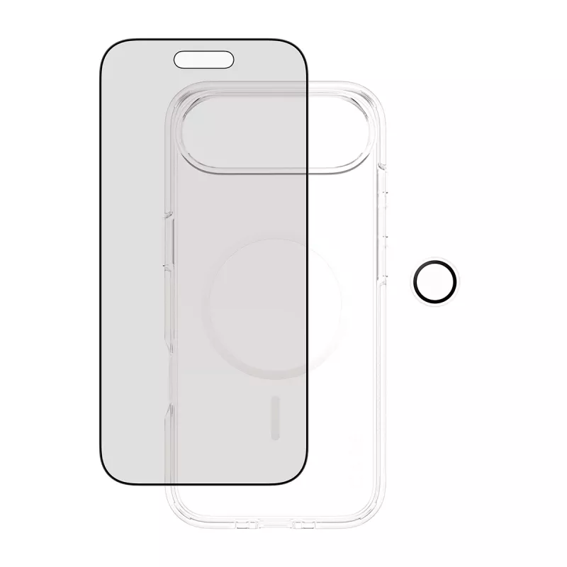 PanzerGlass CARE apsauginis dėklas iPhone 17 Air – Privacy 3-in-1
