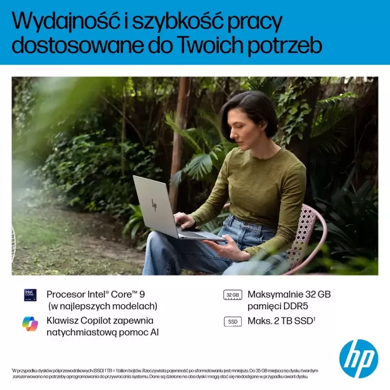 Nešiojamas kompiuteris HP OmniBook 7 16-az0222nw 16 colių Core 5 210H 16GB 512GB Win11Home