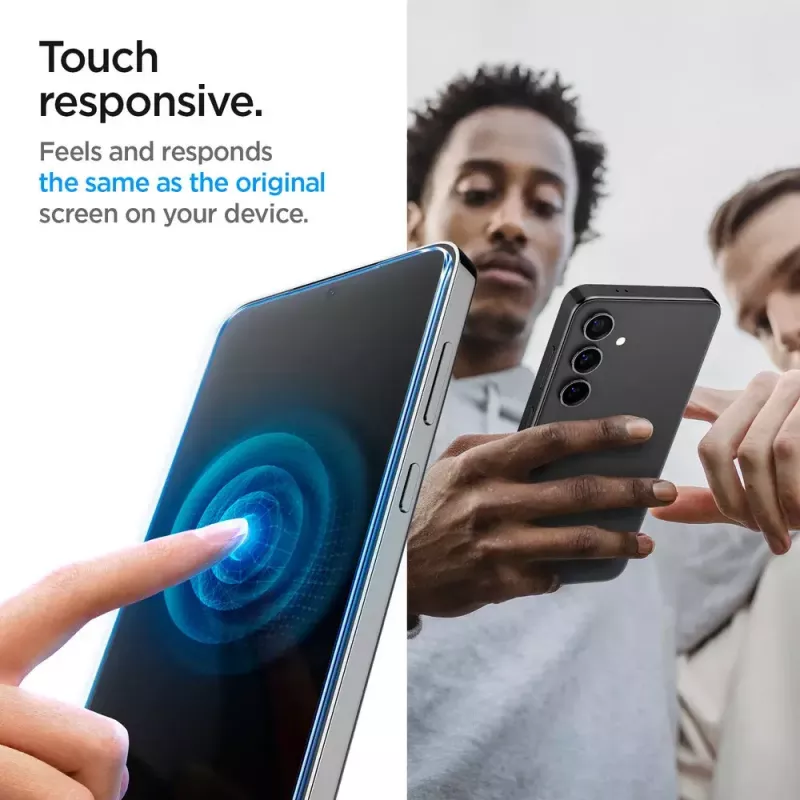 Stiklinė apsauga ekranui Spigen Galaxy S24, atspari įbrėžimams ir dulkėms