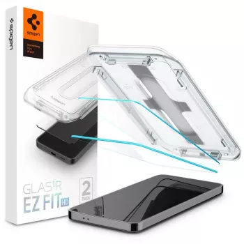 Stiklinė apsauga ekranui Spigen Galaxy S24, atspari įbrėžimams ir dulkėms