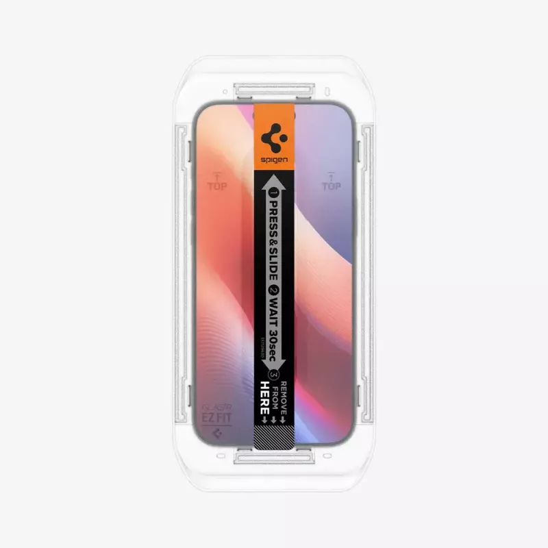Spigen GLAS.tR EZ Fit apsauginis stikliukas fotoaparatui Apple iPhone 16 Pro Max, grūdintas stiklas, 2 vnt.