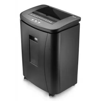 Popieriaus smulkintuvas Hama Safe Auto M1200, mikro pjūvis, 60 dB, 22,5 cm, juodas