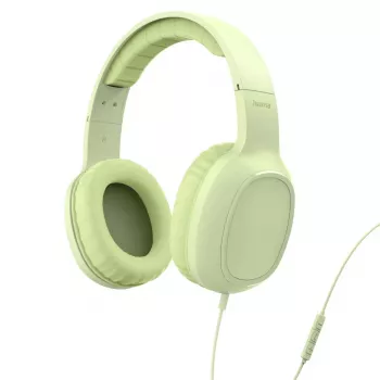 Ausinės Hama Fun C USB Type-C laidinės žalios 20-20000 Hz 1,2 m