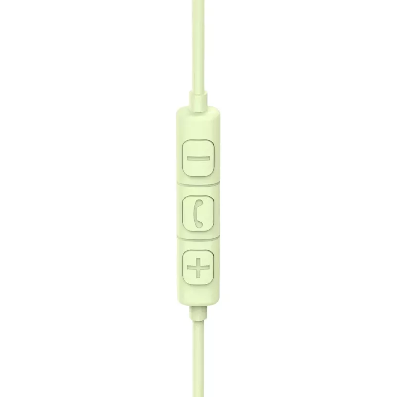 Ausinės Hama Fun C USB Type-C laidinės žalios 20-20000 Hz 1,2 m