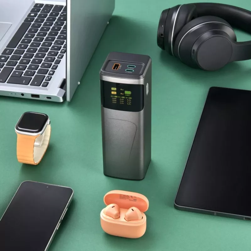 Hama High Power 20000 mAh pilka – nešiojamas greitasis įkroviklis
