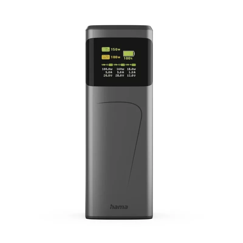 Hama High Power ličio jonų 24000 mAh pilka