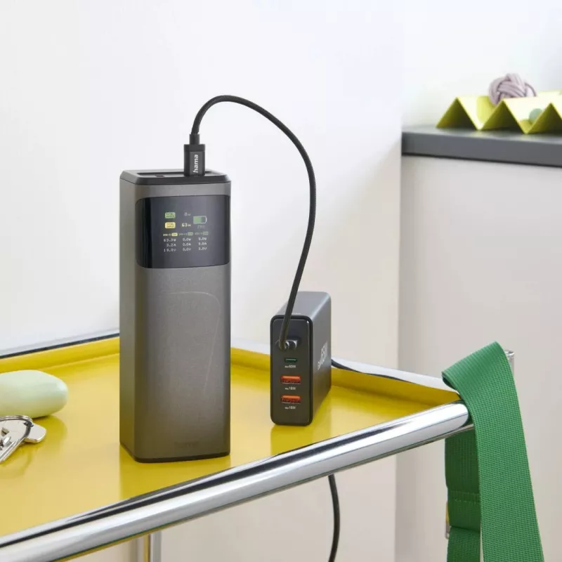 Hama High Power ličio jonų 24000 mAh pilka