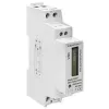 Vienfazis elektros energijos skaitiklis QOLTEC 50887 1 fazė 230V LCD plonas