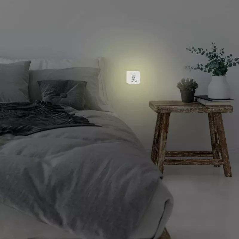 Naktinė šviesa Hama 00223507 šiltai balta LED 3000K su judesio davikliu
