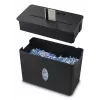 Hama Safe X40-B popieriaus smulkintuvas, kryžminis pjovimas, 64 dB, 22 cm, juodas