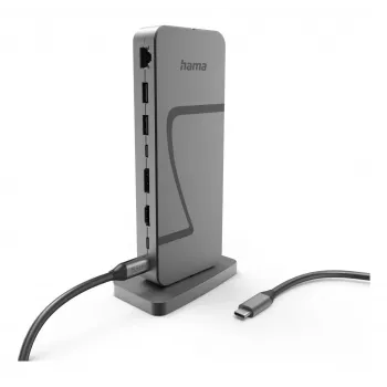 Hama Connect2Office Speed USB 3.2 Gen 1 Type-C 40 000 Mbit/s Antracitinis