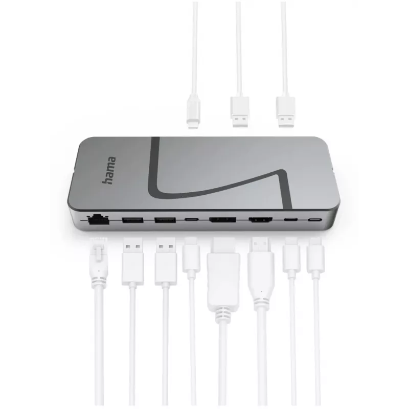 Hama Connect2Office Speed USB 3.2 Gen 1 Type-C 40 000 Mbit/s Antracitinis