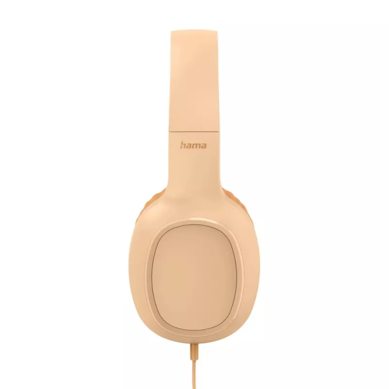 Ausinės Hama Fun C laidinės su mikrofonu USB Type-C oranžinės